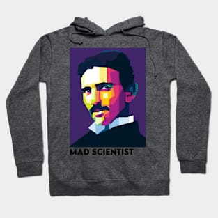 Nikola Tesla WPAP Hoodie